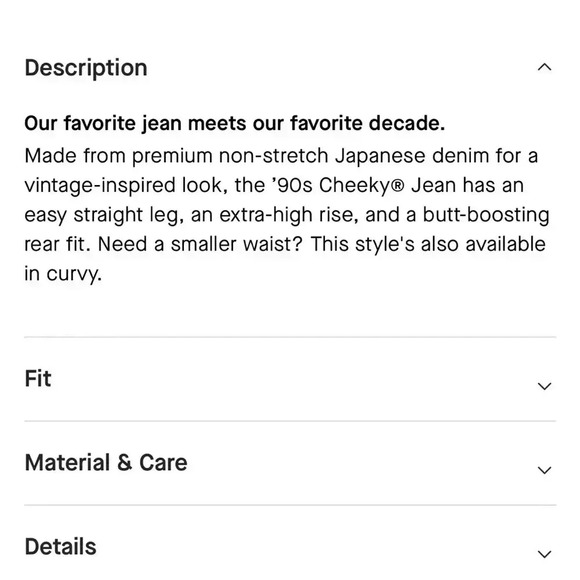 Everlane 90s Cheeky Ankle Jean in Medium Blue Size 30 - Picture 14 of 16